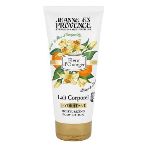 Jeanne en provence - Lait Corporel Hydratant Fleur d'Oranger - tube 200ml
