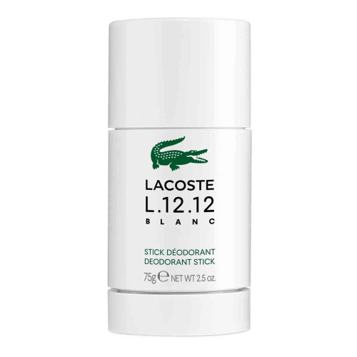 Lacoste - Eau de Lacoste L.12.12 Blanc - Déodorant Stick 75g