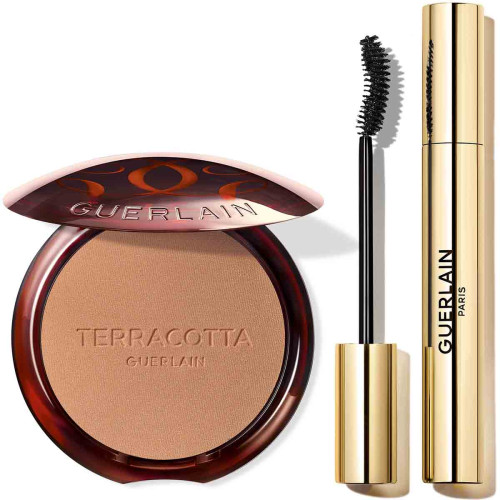 Guerlain - Terracotta - Terracotta X Noir G La poudre Bronzante & Le Mascara Courbe Volume Intense 24H